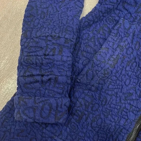 [XS] TONIA DEBELLIS Blue  Black MOLLY JACKET - Picture 8 of 9